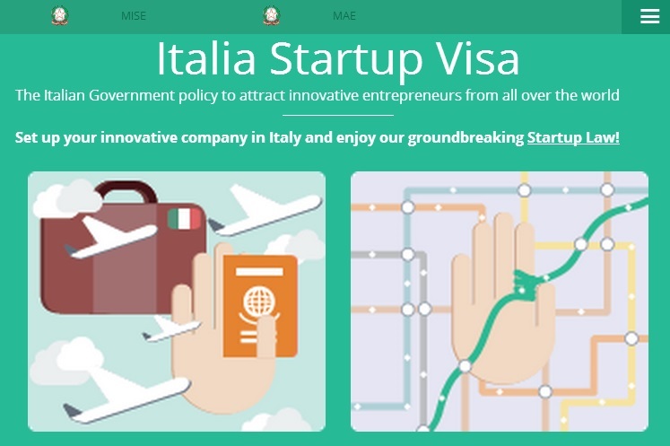 italia start up visaok