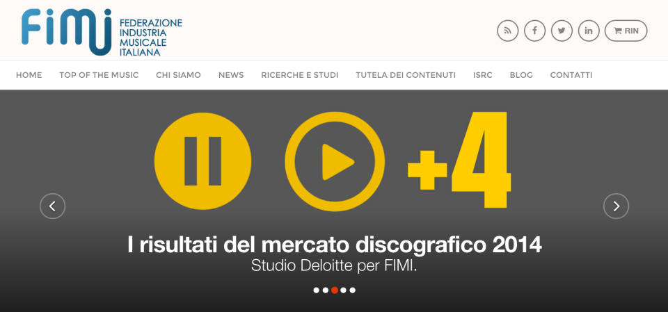 Copertina mercato discografico