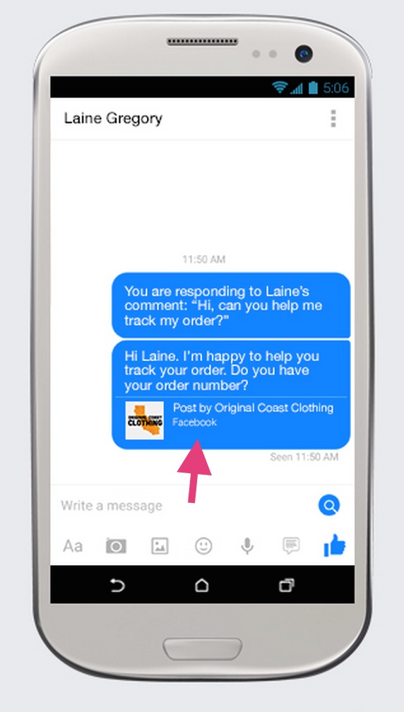 riferimento commento