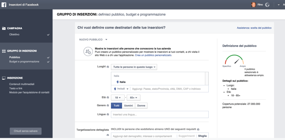 04- Definisci il pubblico