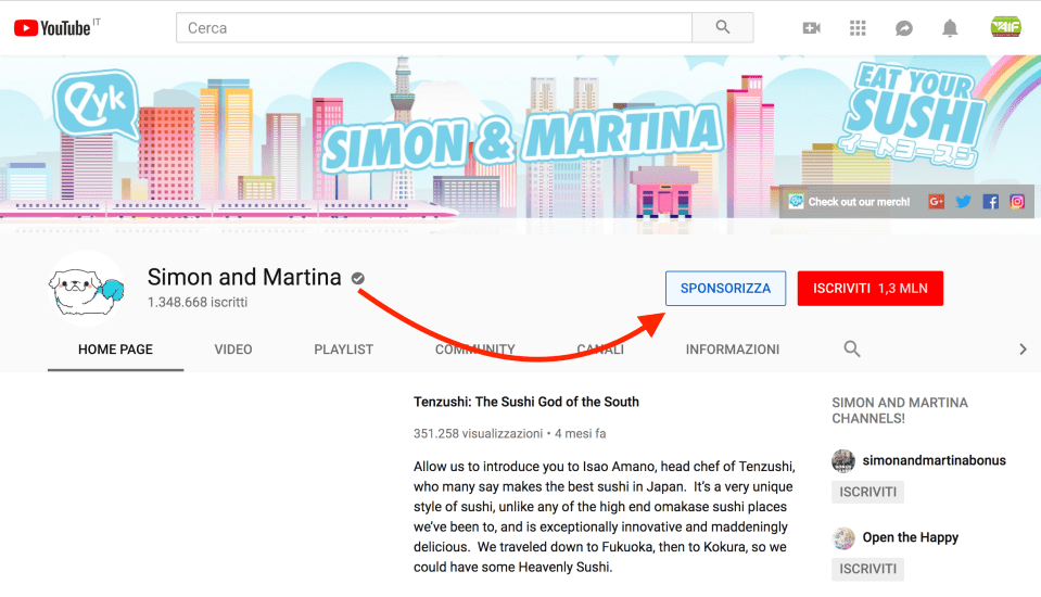 Canae Youtube simoon e martina