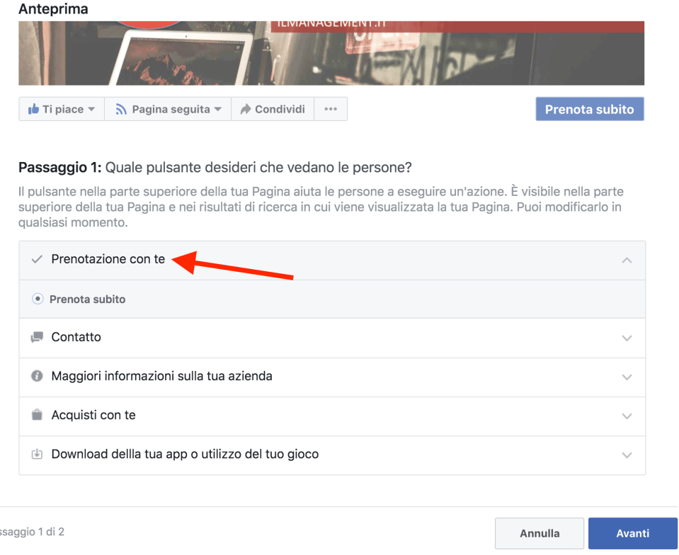 scegli il bottone prenota subito .png